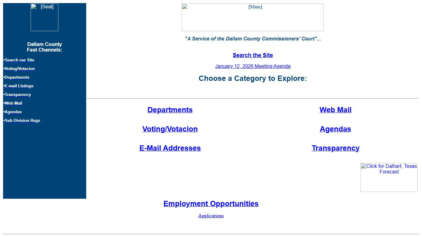 Dallam County On-Line Community